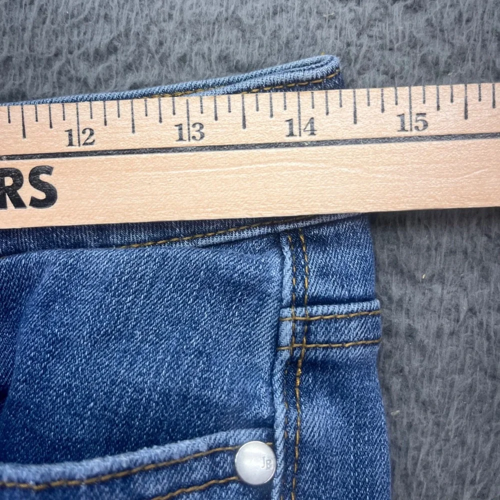 Judy Blue Los Angeles Relaxed‎ Fit Blue Denim Jeans Women Size 27 Distressed